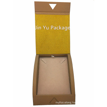 Jy-Jb192 Cardboard Jewelry Gift Packing Box for Necklace